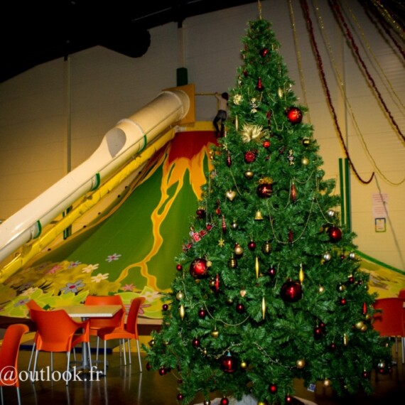 sapin de noêl arbre de noêl entreprise collectivité plaine de jeux valence drome le monde de merlin